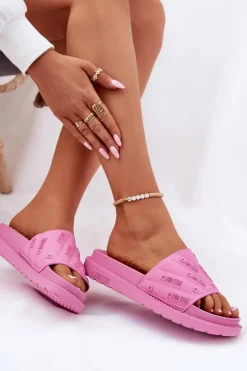 Klapki Damskie Big Star|Klapki Na Platformie><noscript><img width=