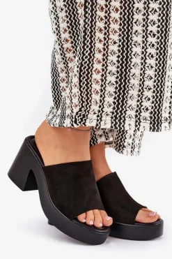 Klapki Na Obcasie|Klapki Na Platformie><noscript><img width=