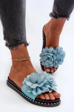 Online Klapki Damskie Ozdobione Kwiatami e Cellanen Damskie Klapki Damskie Klasyczne