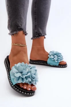 Online Klapki Damskie Ozdobione Kwiatami e Cellanen Damskie Klapki Damskie Klasyczne