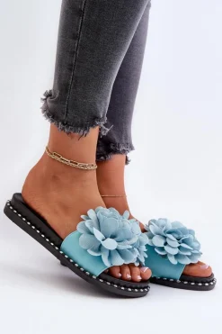 Online Klapki Damskie Ozdobione Kwiatami e Cellanen Damskie Klapki Damskie Klasyczne