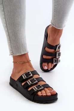 Outlet ZAXY Klapki Damskie Pachnące NN2850099 Czarne