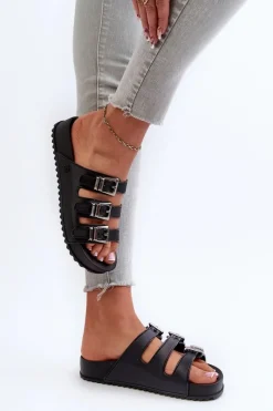 Outlet ZAXY Klapki Damskie Pachnące NN2850099 Czarne