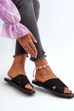 Klapki Damskie Big Star|Klapki Damskie Klasyczne><noscript><img width=