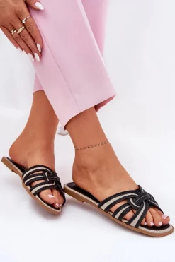 Klapki Damskie Klasyczne><noscript><img width=