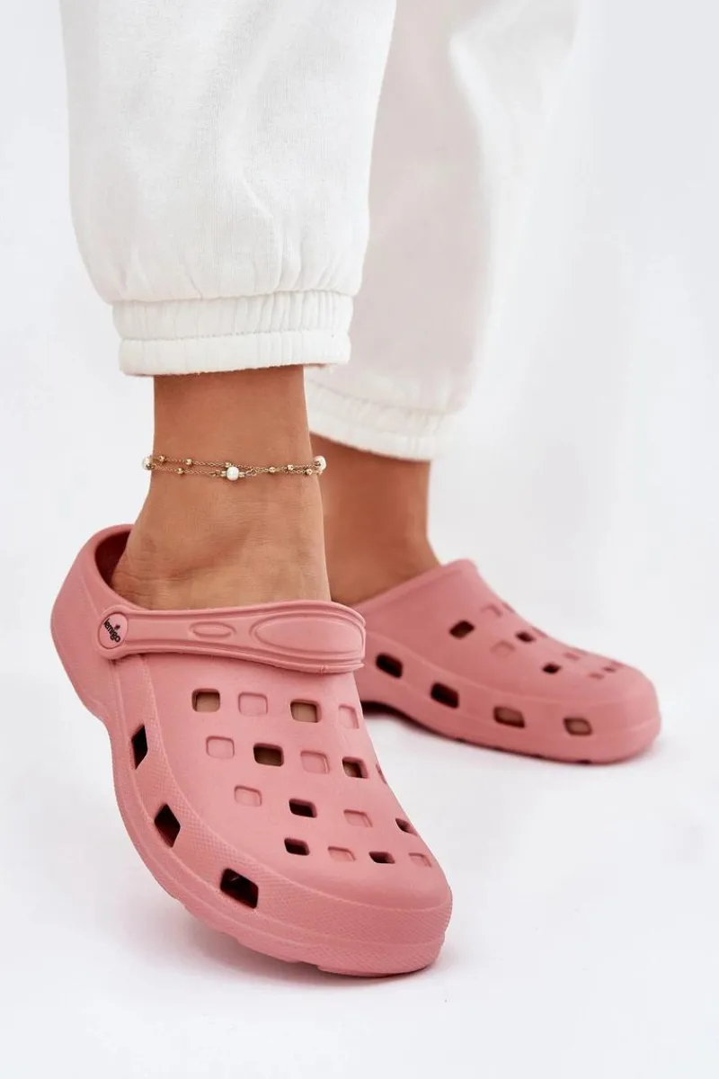 Online Klapki Damskie Piankowe LEMIGO 806 Różowe Damskie Klapki Basenowe|Klapki Damskie Klasyczne