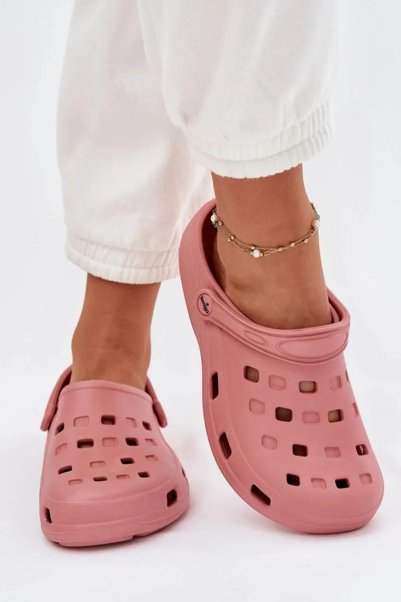 Online Klapki Damskie Piankowe LEMIGO 806 Różowe Damskie Klapki Basenowe|Klapki Damskie Klasyczne