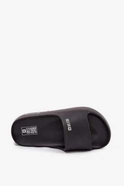 Sale Klapki Damskie Piankowe Na Masywnej Platformie Big Star SS274721 Czarne Damskie Klapki Damskie Big Star|Klapki Basenowe