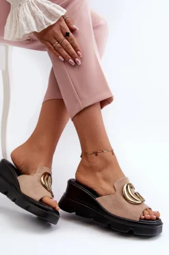 Klapki Na Platformie|Klapki Damskie Klasyczne><noscript><img width=