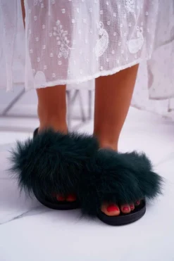 Klapki Z Futerkiem|Klapki Damskie Klasyczne><noscript><img width=