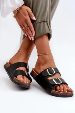 Klapki Korkowe|Klapki Damskie Klasyczne><noscript><img width=