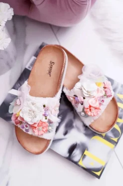 Klapki Damskie Klasyczne><noscript><img width=