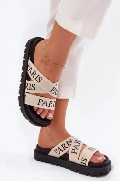 Klapki Na Platformie|Klapki Damskie Klasyczne><noscript><img width=