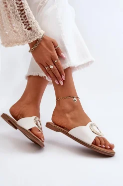 Klapki Damskie Klasyczne><noscript><img width=