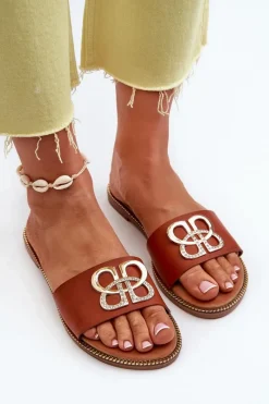 Klapki Damskie Klasyczne><noscript><img width=