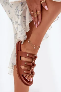 Discount Klapki Damskie Z Paskami Camel Pasiriela Damskie Klapki Na Platformie|Klapki Damskie Klasyczne