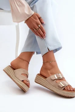 Klapki Damskie Klasyczne><noscript><img width=