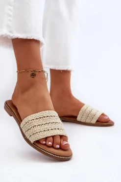 Klapki Damskie Klasyczne><noscript><img width=