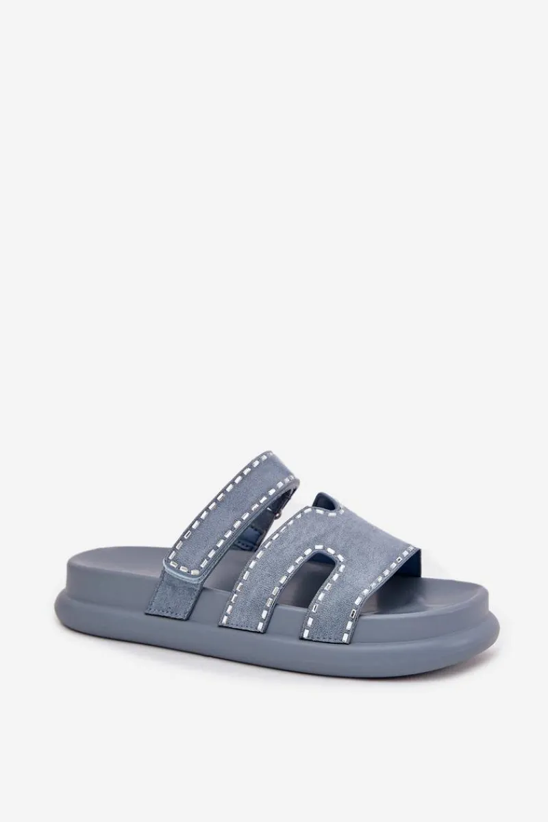 Online Klapki Damskie Ze Zdobieniem Na Platformie e Delyna Damskie Klapki Na Platformie|Klapki Damskie Klasyczne