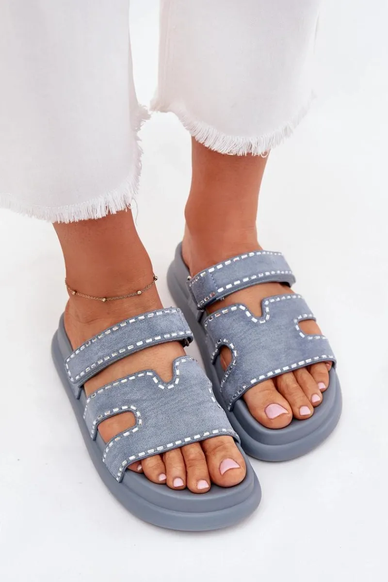 Online Klapki Damskie Ze Zdobieniem Na Platformie e Delyna Damskie Klapki Na Platformie|Klapki Damskie Klasyczne