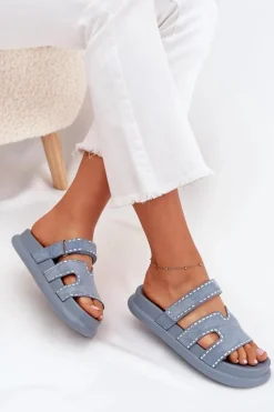 Online Klapki Damskie Ze Zdobieniem Na Platformie e Delyna Damskie Klapki Na Platformie|Klapki Damskie Klasyczne