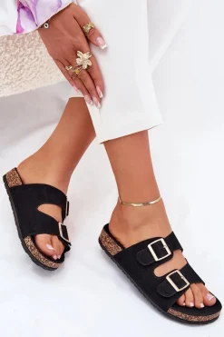 Klapki Korkowe|Klapki Damskie Klasyczne><noscript><img width=