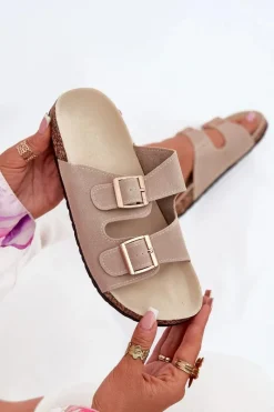 Klapki Korkowe|Klapki Damskie Klasyczne><noscript><img width=