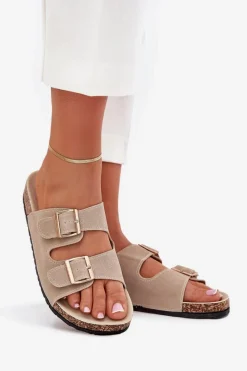 Klapki Korkowe|Klapki Damskie Klasyczne><noscript><img width=