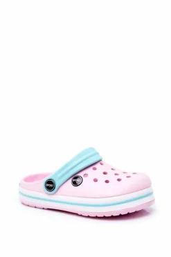 Dziewczęce>Boto Klapki Dla Chłopca Dziewczynki Dziecięce Piankowe Kroksy Różowe