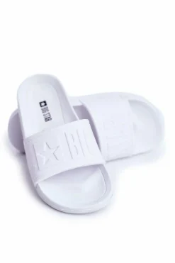 Clearance Klapki Dziecięce Big Star Białe DD374154 Dzieci Chłopięce|Dziewczęce