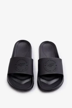 Best Klapki Dziecięce JMM00FFLIF016A-20S Czarne Dzieci Chłopięce|Dziewczęce