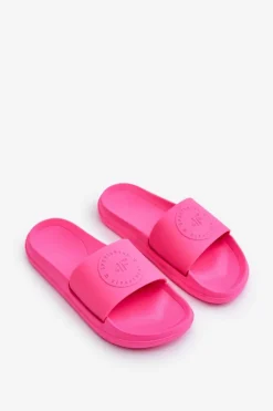 Discount 4F Klapki Dziecięce JMM00FFLIF016A-55S Fuksja Różowy