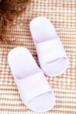 Chłopięce|Dziewczęce>Big Star Shoes Klapki Dziecięce Młodzieżowe Big Star Białe GG374811