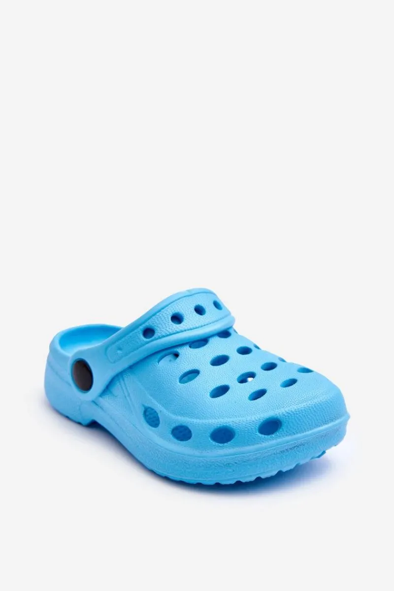 Sale Boto Klapki Dziecięce Piankowe Kroksy Jasnoniebieskie Lucas