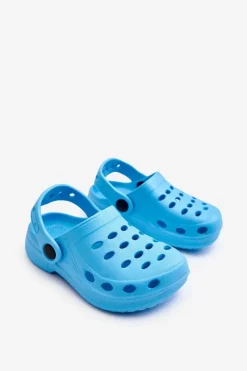 Sale Boto Klapki Dziecięce Piankowe Kroksy Jasnoniebieskie Lucas