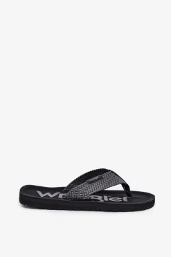 Klapki Męskie Klasyczne|Klapki Męskie Japonki>Wrangler Klapki Japonki Męskie ZANE FLIPFLOP MEN LOW 20251044.20251044.10E Szare Szary