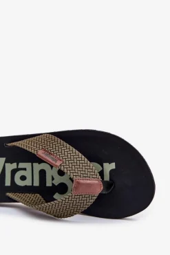 New Klapki Japonki Męskie ZANE FLIPFLOP MEN LOW 20251044.20251044.57B Zielone Męskie Klapki Męskie Klasyczne|Klapki Męskie Japonki