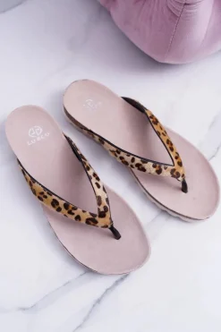 Best Boto Klapki Japonki Na Korku Lu Boo Leopard