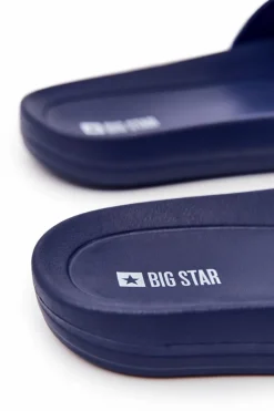 Best Klapki Męskie Big Star Gumowe Granatowe DD174688 Męskie Klapki Męskie Big Star|Klapki Męskie Klasyczne