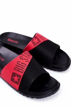 New Klapki Męskie Big Star Gumowe Czarne GG174913 Męskie Klapki Męskie Big Star|Klapki Męskie Klasyczne