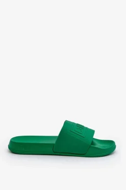 Klapki Męskie Big Star|Klapki Męskie Klasyczne>Big Star Shoes Klapki Męskie Big Star NN174650 Zielone Zielony