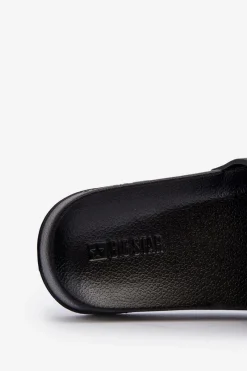 Big Star Shoes Klapki Męskie Big Star NN174649 Czarne Czarny