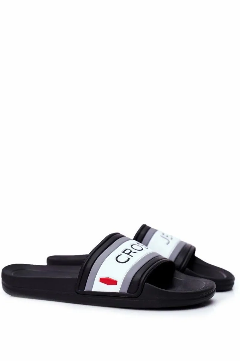 Hot Klapki Męskie Czarne FF1R4091C Męskie Klapki Męskie Klasyczne