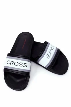 Hot Klapki Męskie Czarne FF1R4091C Męskie Klapki Męskie Klasyczne