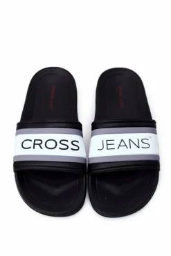 Hot Klapki Męskie Czarne FF1R4091C Męskie Klapki Męskie Klasyczne