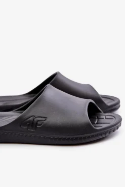 Clearance Klapki Męskie MM00FFLIM092-20S Czarne Męskie Klapki Męskie Klasyczne