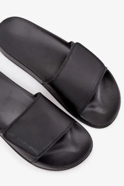 Clearance Klapki Męskie MM00FFLIM032-20S Czarne Męskie Klapki Męskie Klasyczne