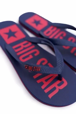 Online Big Star Shoes Klapki Męskie Japonki Big Star Granatowe DD174674