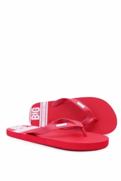 Klapki Męskie Big Star|Klapki Męskie Japonki>Big Star Shoes Klapki Męskie Japonki Big Star Czerwone AA174416