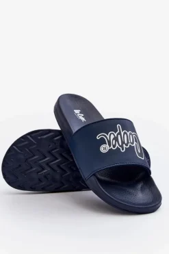 Online Lee Cooper Klapki Męskie LCW-24-42-2481M Granatowe